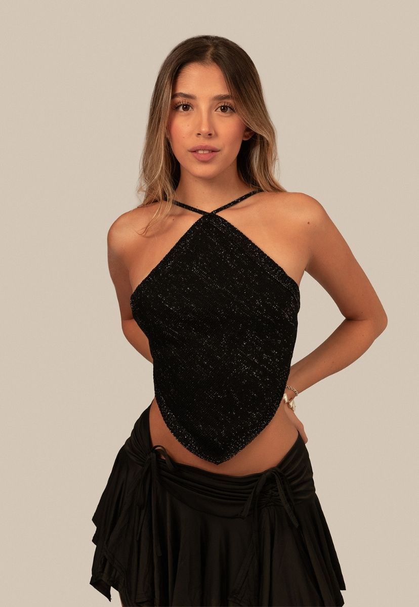 SAHANA TOP NEGRO